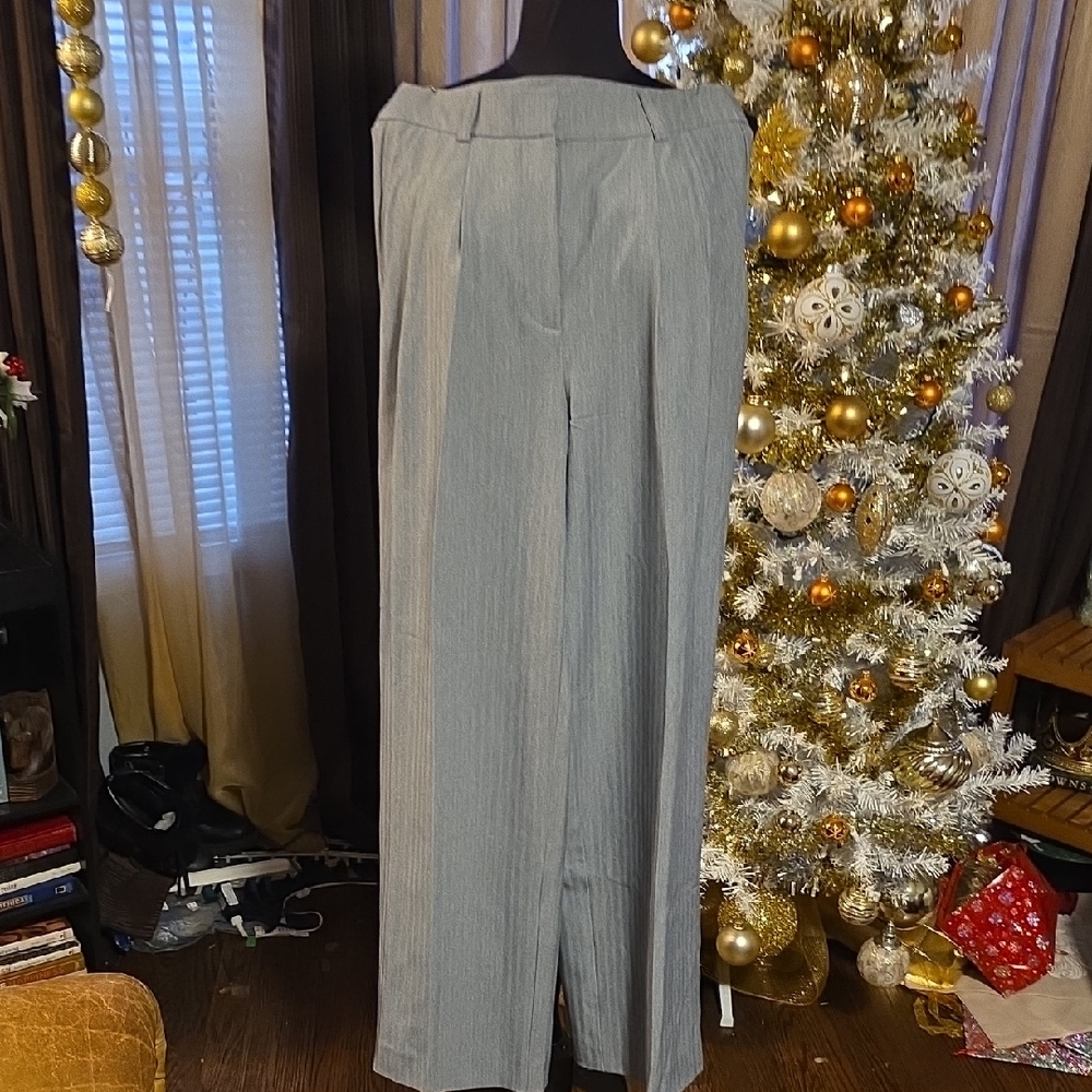 Halogen Gray Women's Trousers